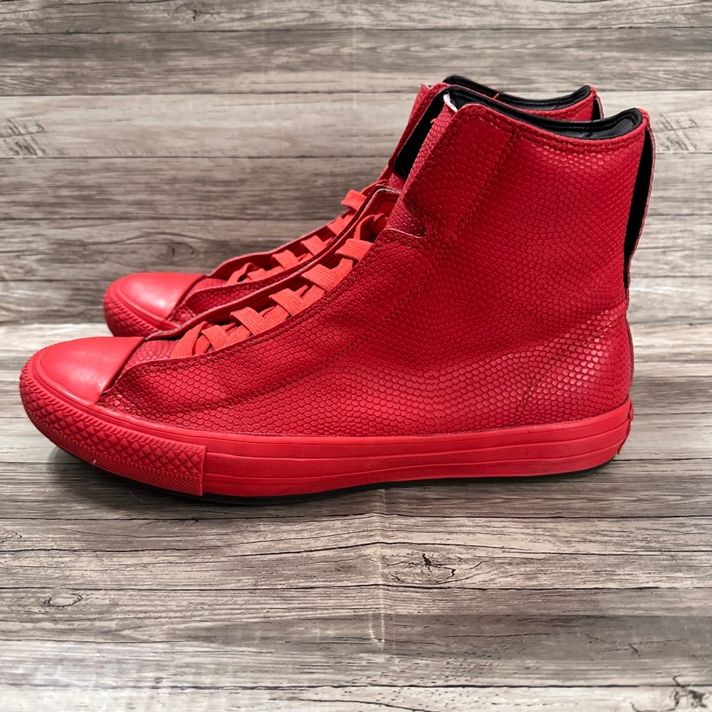 Converse Ctas Alpha Mens Size 13 Red Python Print… - image 2